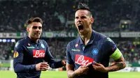  Bantai Wolfsburg, Napoli Selangkah Lagi ke Semifinal