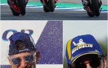 FOTO: Duel Sengit Jorge Martin vs Brad Binder Asapi Juara Dunia, Pecco Kedua Masih Puncaki Klasemen MotoGP 2023