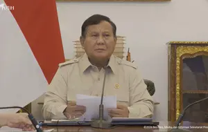 Prabowo Dapat Laporan Lahan Terbakar Jadi Kebun Sawit