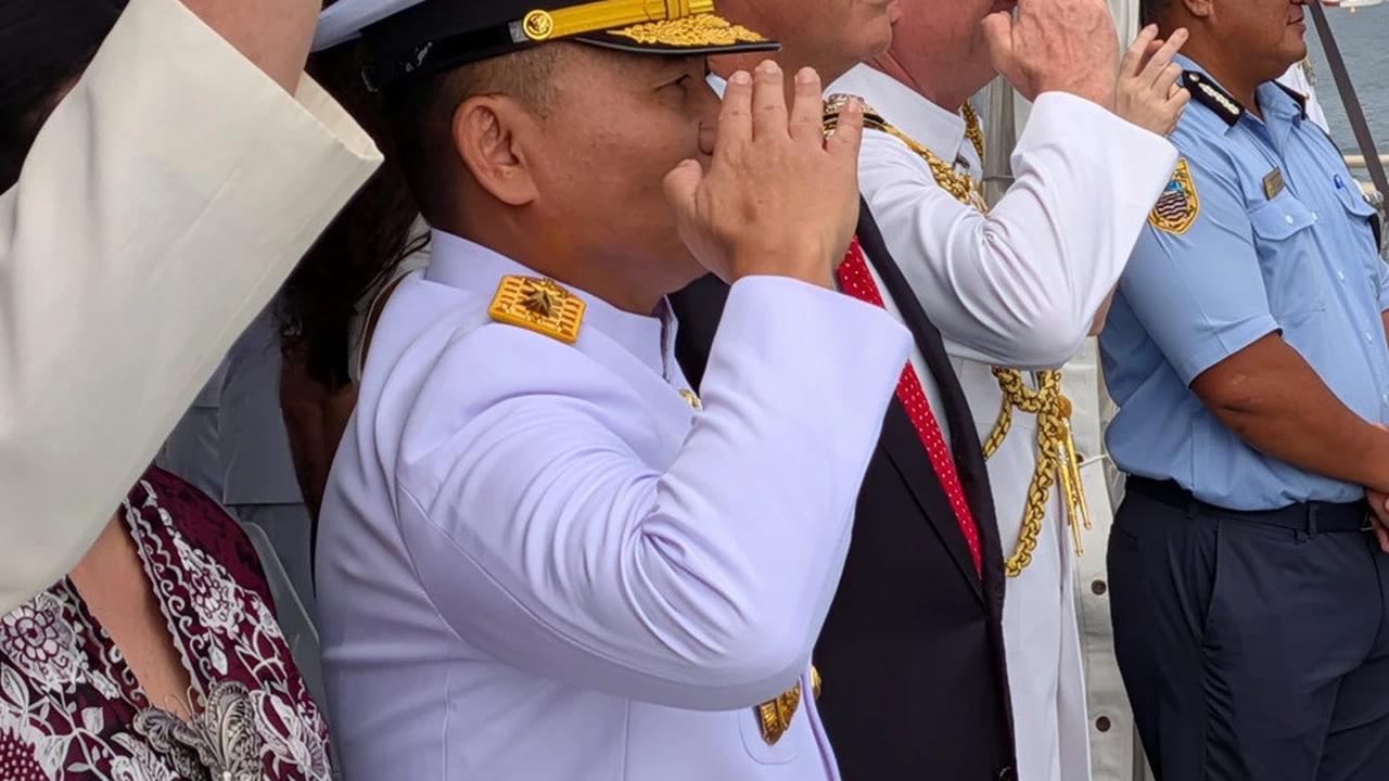 Kapal Perang TNI di Australia
