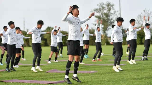 Foto: Aktivitas Pemain Timnas Indonesia U-17 di Jerman, Gas Latihan Terus