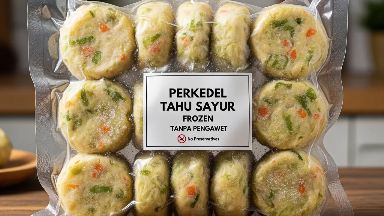Resep Perkedel Tahu Sayur Frozen Tanpa Pengawet
