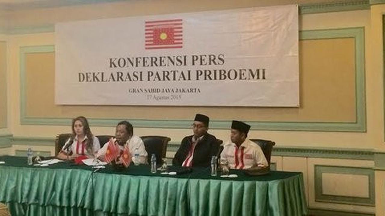 Deklarasi Partai Priboemi, minta negara lindungi bangsa sendiri