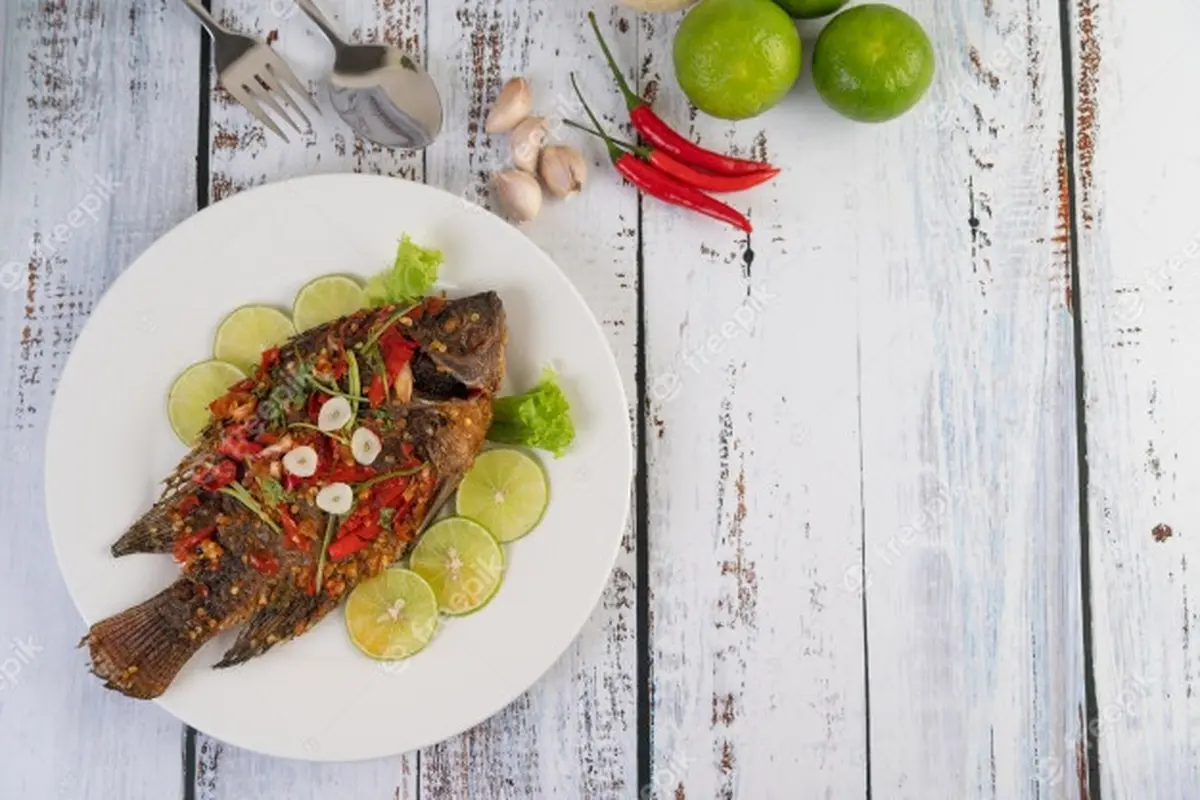 Ilustrasi ikan nila, resep, masakan
