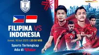 Link Live Streaming ASEAN U-23 Championship 2025: Filipina vs Indonesia di Vidio
