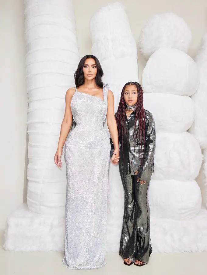 Kim Kardashian dan North