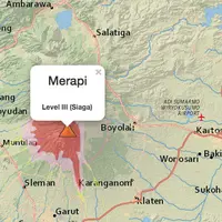 Status Gunung Merapi masih ditetapkan berada di level III atau siaga per Kamis, 2 Juni 2022