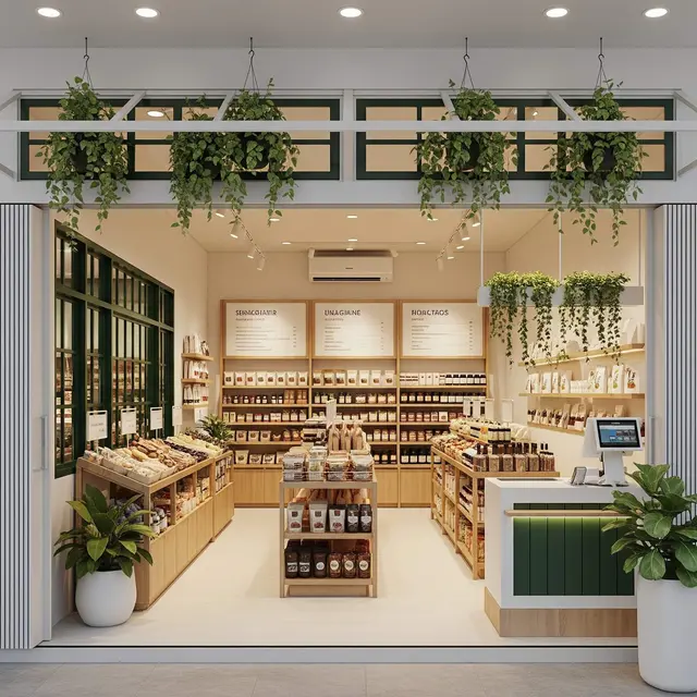 Layout Warung Kelontong Minimalis