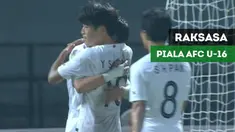 Berita video Korsel (Korea Selatan) U-16 yang menjadi raksasa di Piala AFC U-16 2018 dan berpeluang dihadapi Timnas Indonesia U-16, bila menjadi runner-up Grup C.
