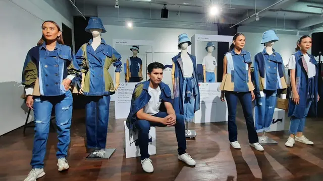 Peluncuran kolaborasi Kind Denim dengan Purana Indonesia dan Rinda Salmun di Jakarta, Januari 2023.
