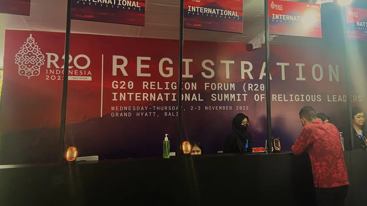 Religion of Tenty atau R20 resmi dimulai hari ini, Rabu (2/11/2022) di Hotel Grand Hyatt Nusa Dua Bali.
