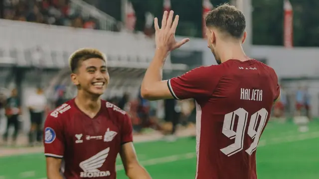 Penyerang PSM Makassar, Nermin Haljeta.