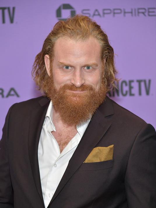 Aktor Kristofer Hivju saat menghadiri Festival Film Sundance 2020 di Park City, Utah, Amerika Serikat, 26 Januari 2020. Kendati terinfeksi virus corona COVID-19, Kristofer Hivju menyampaikan dirinya dalam keadaan sehat dan hanya mengalami gejala flu ringan. (Neilson Barnard/Getty Images/AFP)