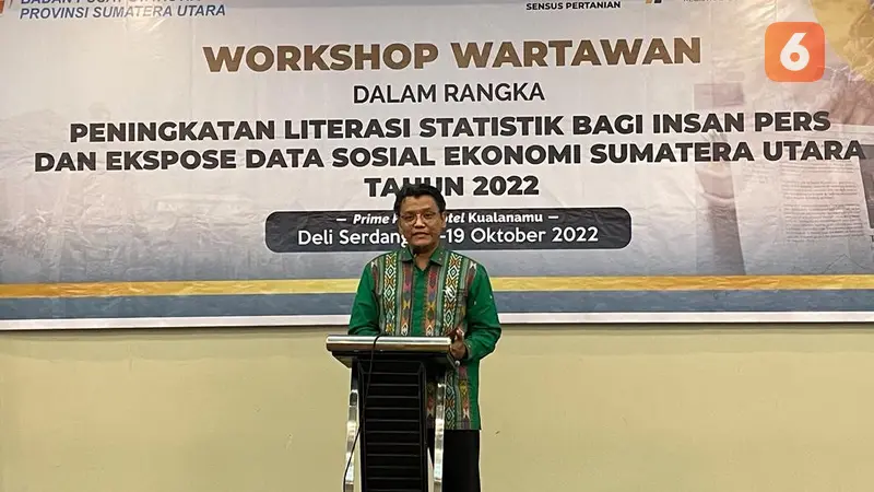 Kepala Badan Pusat Statistik Provinsi Sumatera Utara (BPS Sumut), Nurul Hasanudin