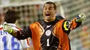 Kisah dari Jose Luis Chilavert, seorang kiper yang sangat produktif dalam mencetak gol. (AFP/Patrick Kovarik)