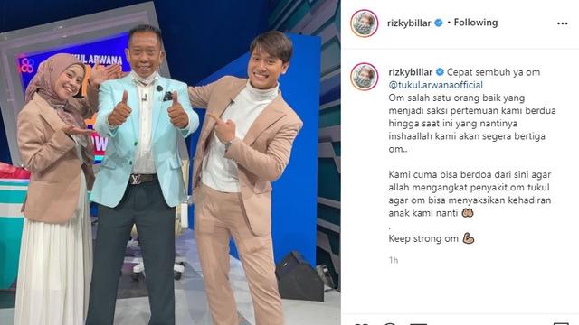 Tukul Arwana - Rizky Billar (Foto: Instagram/@rizkybillar)