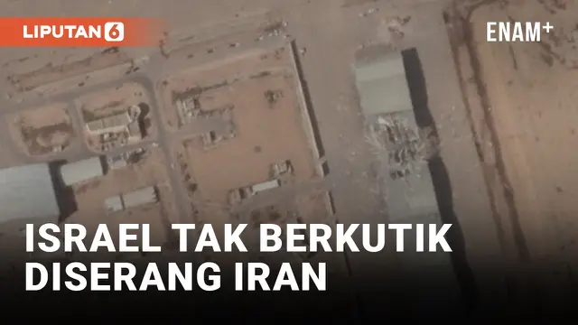 VIDEO: Penampakan Markas Tentara Israel yang Hancur Diserang Iran