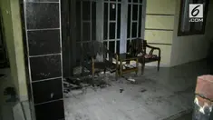Rumah kediaman pengurus ormas di teror dengan lemparan bom molotov.