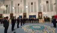 Reshuffle Kabinet, Prabowo Lantik Dudung Abdurrachman Jadi Menko Polkam