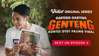 Sinopsis Ganteng-Ganteng Genteng: Kontes Otot Paling Viral Episode 3, Kontes Otot Resmi Digelar