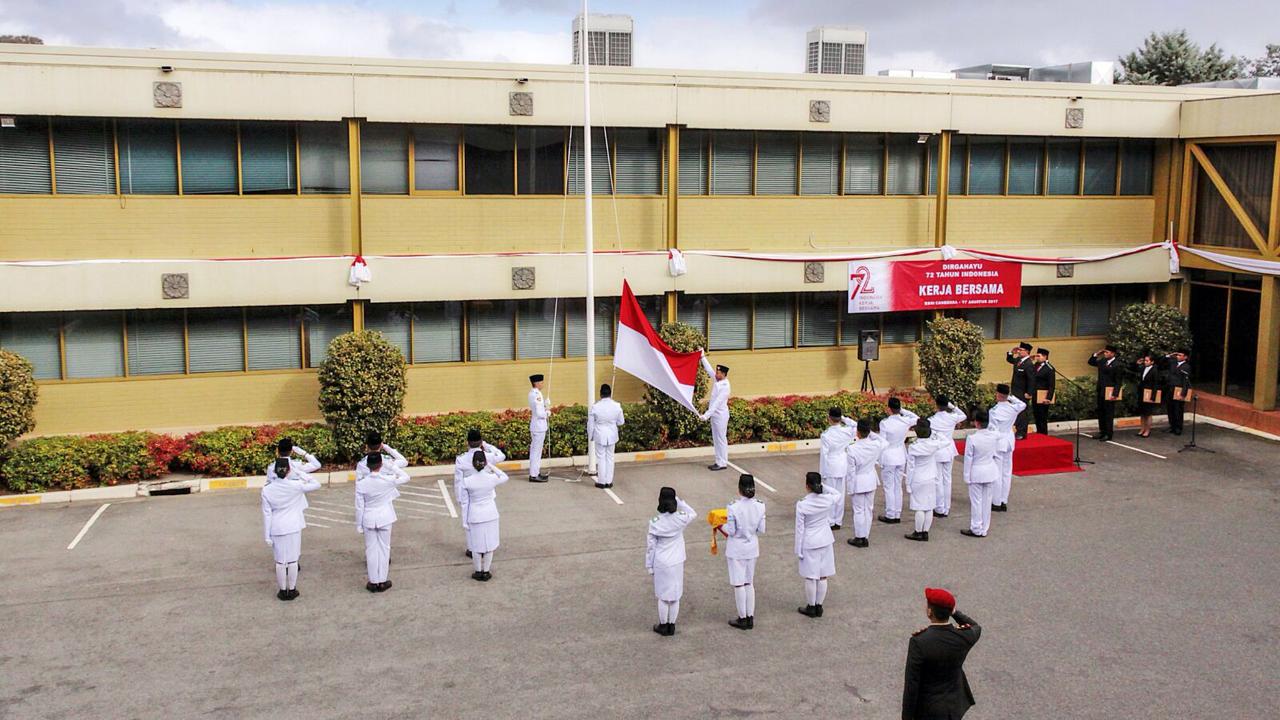 HUT ke-72 RI di Australia
