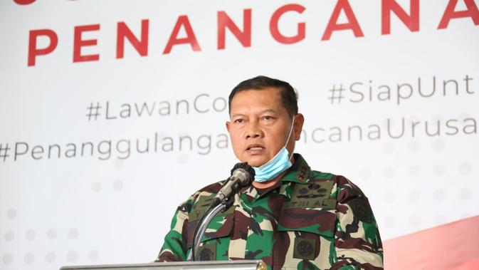 Panglima Komando Gabungan Wilayah Pertahanan (Kogabwilhan) I Laksamana Madya TNI Yudo Margono. (foto: dokumentasi BNPB)