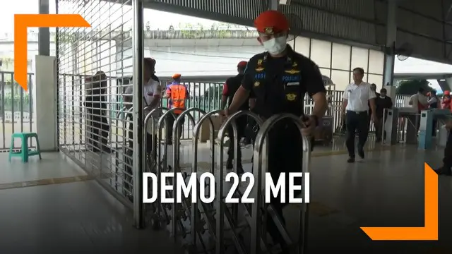VIDEO: Stasiun Tanah Abang Ditutup Sementara