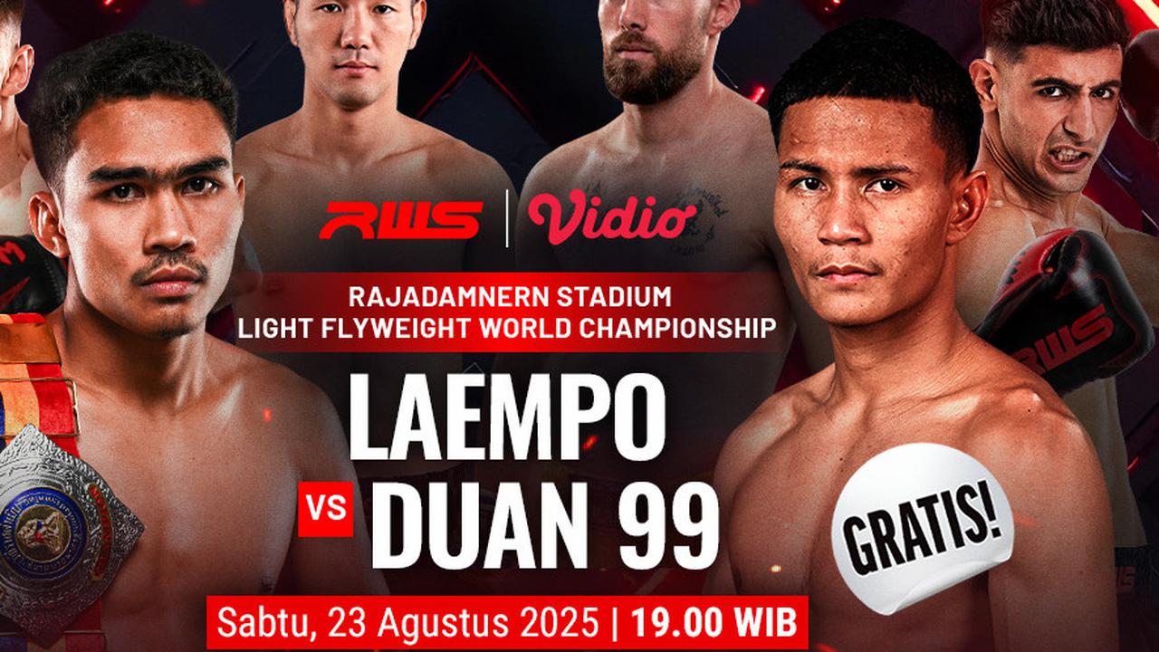 Nonton Rajadamnern 2025 Light Flyweight Title: Eksklusif di Vidio