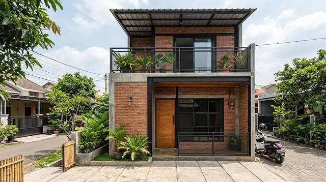 7 Desain Rumah Industrial Low Budget yang Estetik, Kokoh, dan Hemat Biaya