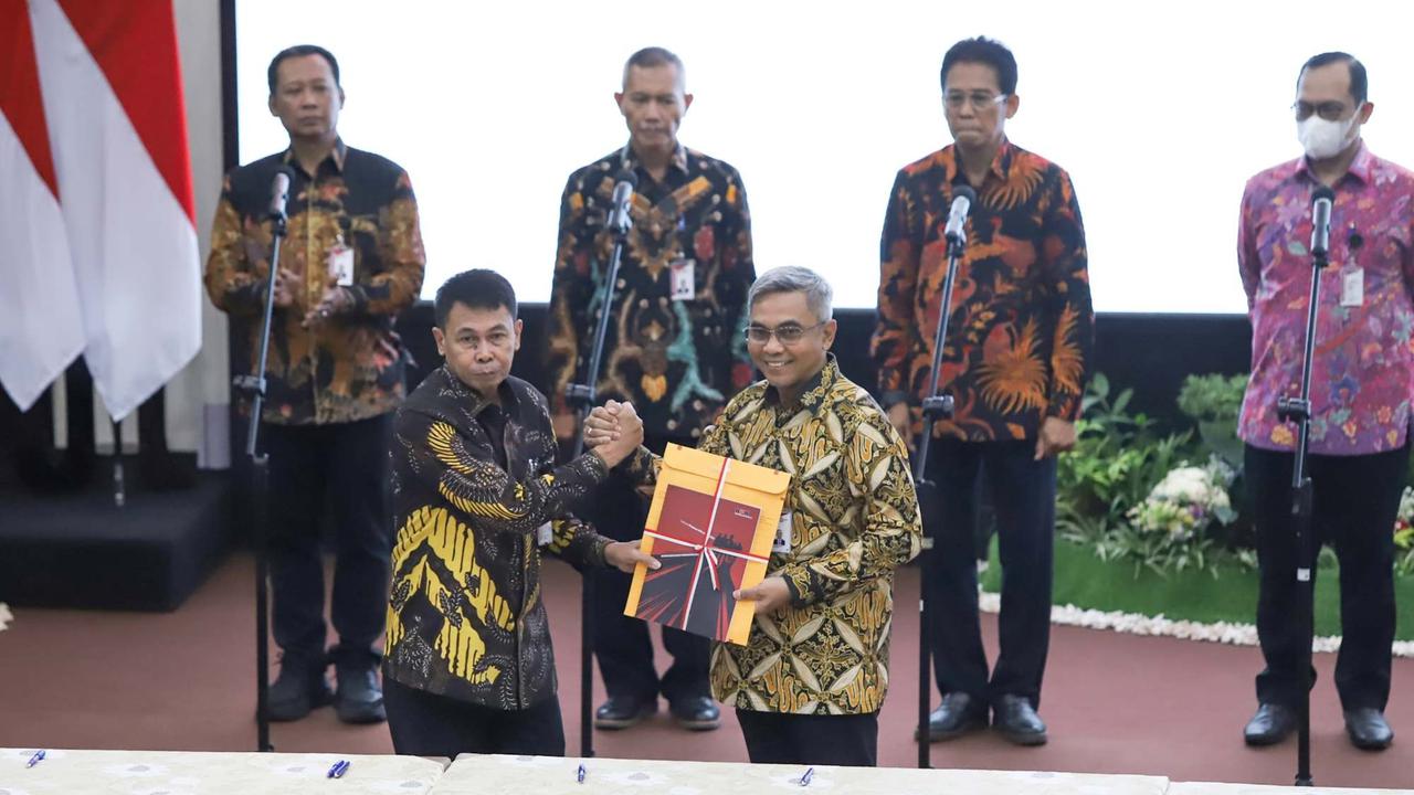 Pimpinan dan Dewas KPK ucap pakta integritas