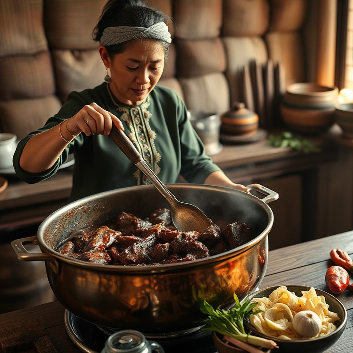 Cara Masak Rendang Daging Sapi