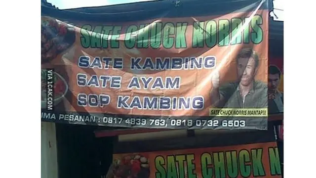 6 Cara Promosi Penjual Sate Ini Bikin Geleng Kepala
