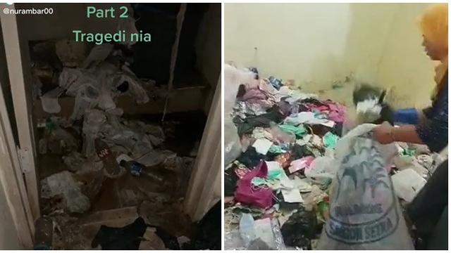 Viral Kamar Kos Cewek Penuh Sampah, Penampakannya Seperti Gudang