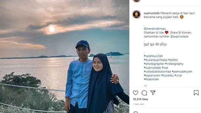 Ustaz Abdul Somad dan Fatimah Az Zahra (https://www.instagram.com/p/CParjlwHqhC/)