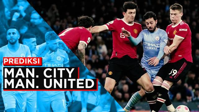 Berita Motion Grafis Prediksi Liga Inggris Manchester City Vs Manchester United, Haaland Optimis Bobol Gawang United.