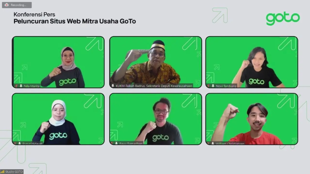 PT GoTo Gojek Tokopedia Tbk (GoTo) meluncurkan situs web Mitra Usaha GoTo www.mitrausahagoto.com.