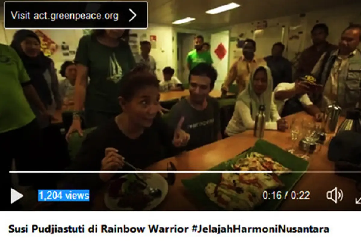 Menteri Kelautan dan Perikanan Susi Pudjiastuti