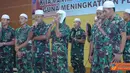 Citizen6, Surabaya: Selain ceramah agama, suasana peringatan dimeriahkan dengan penampilan Grup Hadrah Kobangdikal pimpinan Direktur Kobangdikal Kolonel Laut (P) Samsul Rizal. (Pengirim: Penkobangdikal)