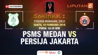 Live streaming PSMS Medan Vs Persija Jakarta