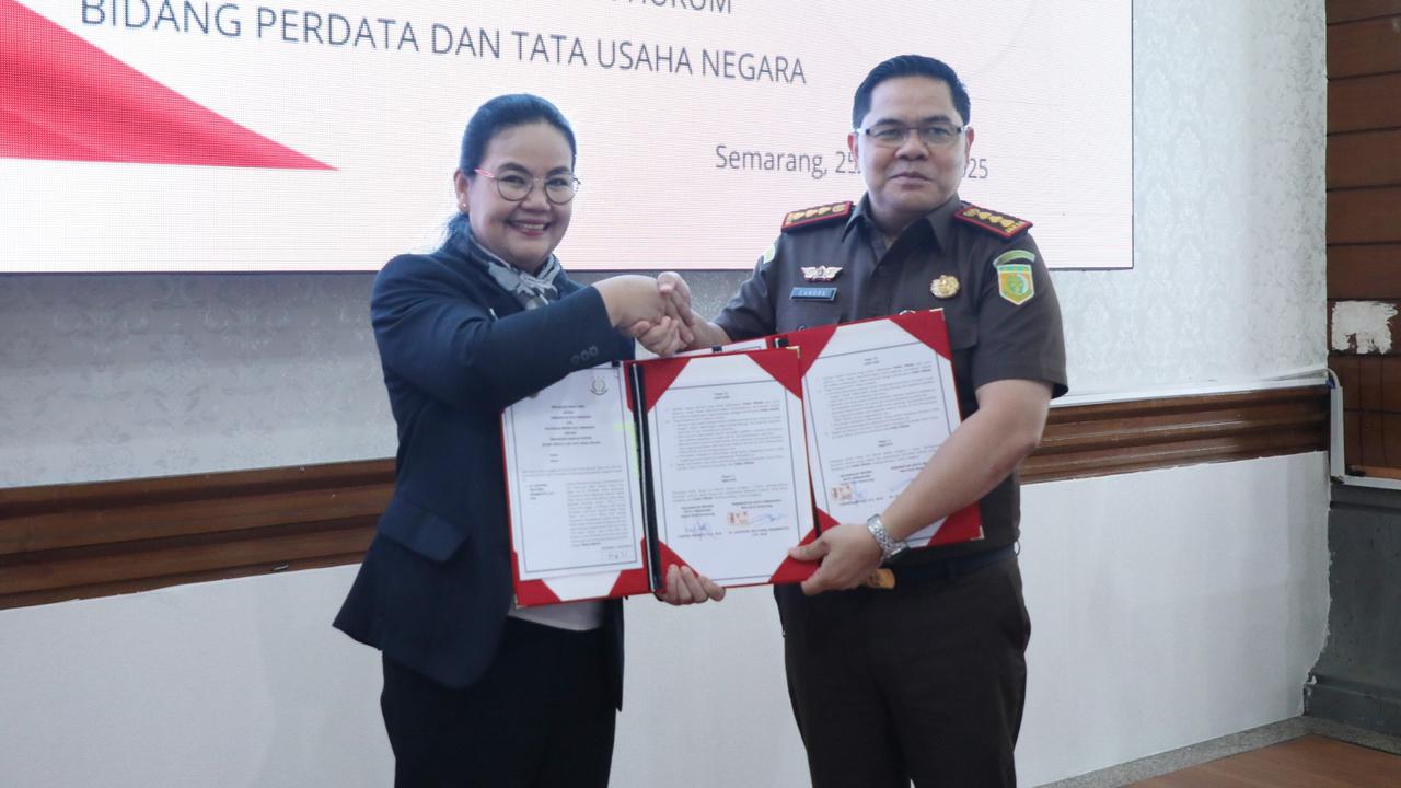 Perkuat Tata Kelola Pemerintahan, Pemkot Semarang Teken Kerja Sama dengan Kejaksaan Negeri