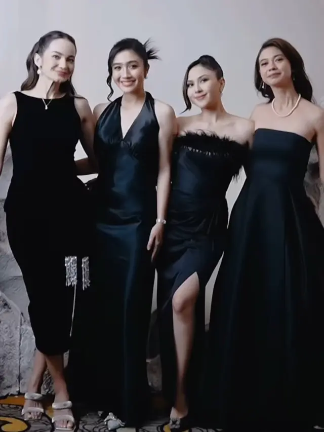 Artis Hadir di Resepsi Luna Maya dan Maxime Bouttier.