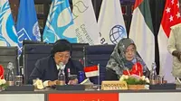 Menteri Lingkungan Hidup dan Kehutanan (LHK) Siti Nurbaya memimpin Delegasi Republik Indonesia pada G20 Environment and Climate Sustainability Ministerial Meeting yang diselenggarakan di Kota Chennai, Negara Bagian Tamil Nadu, India pada Jumat, 28 Juli 2023. (dok. PPID / Biro Hubungan Masyarakat KLHK)