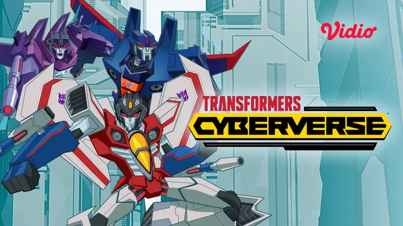 Nonton Kartun Animasi Transformers Cyberverse di Vidio