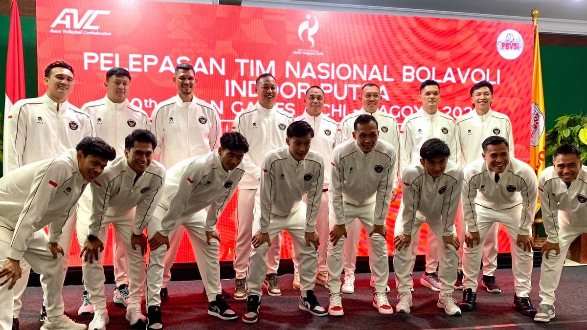 Jadwal Asian Games 2026: Timnas Voli Putra Indonesia Bertemu Thailand