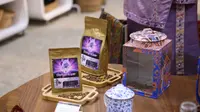 Lebih dari 50 jenis kopi lokal Indonesia dipamerkan di dalam gelaran Expo 2020 Dubai. Kopi tersebut antara lain Luwak, Gayo, Kintamani, robusta Lampung, Leci Pranger Priyangan, Bajawa Flores, Toraja, dan Ijen Banyuwangi. (Dok Kemendag)