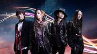 Band L'Arc~en~Ciel atau yang biasa disapa Laruku. (Tokyo Hive)