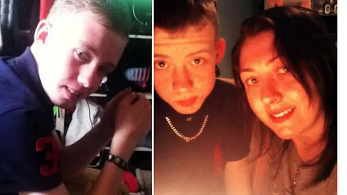 Foto Liam dan ibunya | copyright: dailymail.co.uk