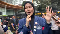 Zahra, Ketua BEM FH Trisakti yang Sampaikan 3 Tuntutan di Patung Kuda