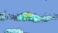 Rentetan Gempa Guncang Ruteng Manggarai NTT Pagi Ini, Terbesar M 5,6