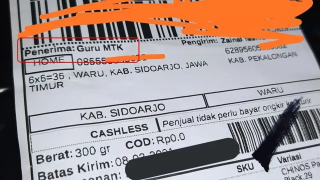 6 Nama Penerima Paket Barang Ini Nyeleneh Banget, Bikin Ketawa